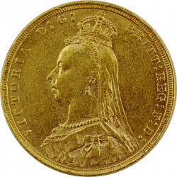 1 Pound Sovereign...